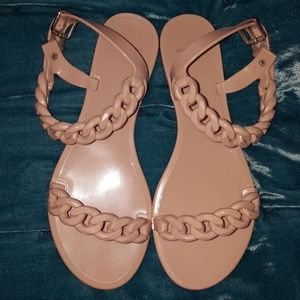 Sold Out Givenchy nude sandals size 37